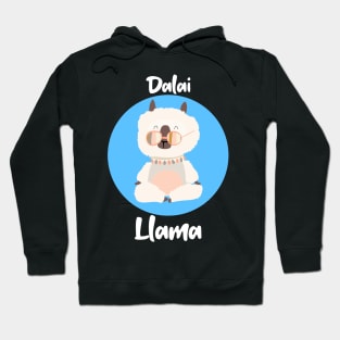 Llama / Yoga Llama / Dalai Llama / Funny Llama Doing Yoga / Cute Llama / Cute Yoga Design Hoodie